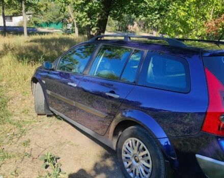 Синий Рено Меган, объемом двигателя 1.6 л и пробегом 247 тыс. км за 5000 $, фото 4 на Automoto.ua