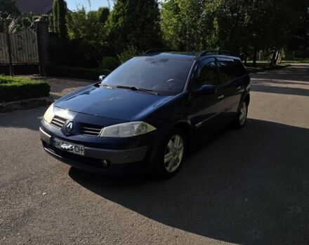 Синий Рено Меган, объемом двигателя 1.9 л и пробегом 412 тыс. км за 3300 $, фото 7 на Automoto.ua