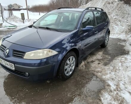Синий Рено Меган, объемом двигателя 1.4 л и пробегом 250 тыс. км за 4100 $, фото 1 на Automoto.ua
