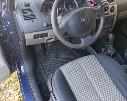 Синий Рено Меган, объемом двигателя 1.6 л и пробегом 252 тыс. км за 4200 $, фото 10 на Automoto.ua