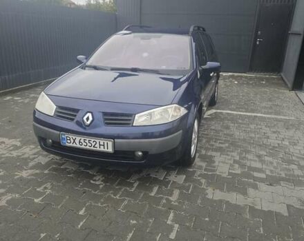 Синий Рено Меган, объемом двигателя 1.6 л и пробегом 240 тыс. км за 4200 $, фото 4 на Automoto.ua