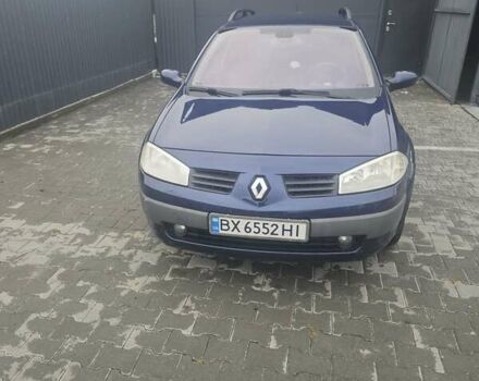 Синий Рено Меган, объемом двигателя 1.6 л и пробегом 240 тыс. км за 4200 $, фото 3 на Automoto.ua