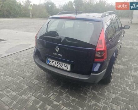 Синий Рено Меган, объемом двигателя 1.6 л и пробегом 240 тыс. км за 4200 $, фото 2 на Automoto.ua