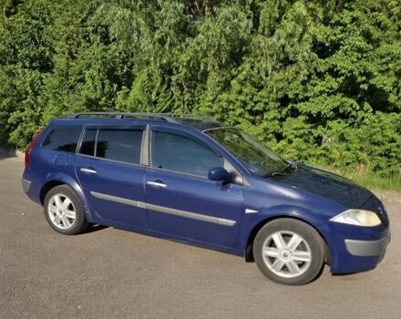 Синий Рено Меган, объемом двигателя 1.9 л и пробегом 412 тыс. км за 3300 $, фото 3 на Automoto.ua