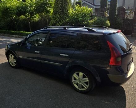 Синий Рено Меган, объемом двигателя 1.9 л и пробегом 412 тыс. км за 3300 $, фото 6 на Automoto.ua