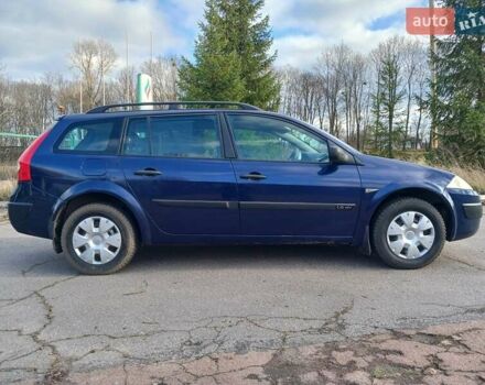 Синий Рено Меган, объемом двигателя 1.6 л и пробегом 377 тыс. км за 3950 $, фото 5 на Automoto.ua