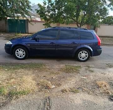 Синий Рено Меган, объемом двигателя 1.6 л и пробегом 250 тыс. км за 4000 $, фото 8 на Automoto.ua