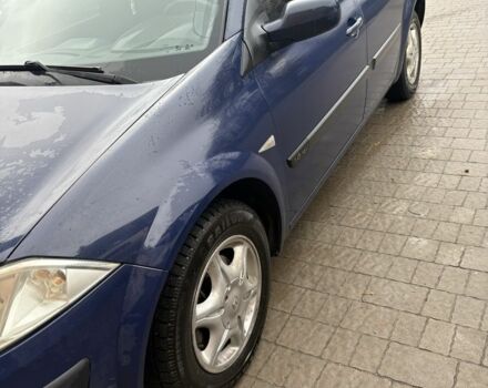 Синий Рено Меган, объемом двигателя 1.6 л и пробегом 248 тыс. км за 4000 $, фото 1 на Automoto.ua