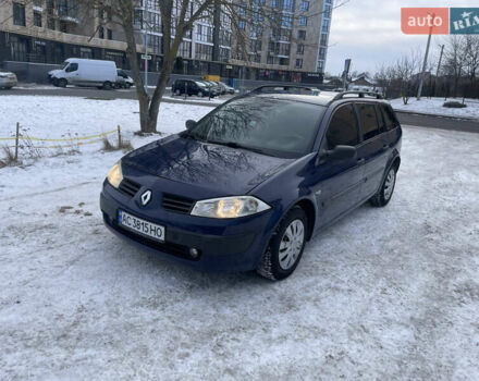 Синий Рено Меган, объемом двигателя 1.46 л и пробегом 287 тыс. км за 4100 $, фото 1 на Automoto.ua