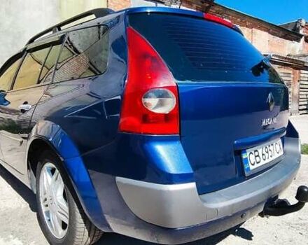 Синий Рено Меган, объемом двигателя 1.5 л и пробегом 330 тыс. км за 5500 $, фото 2 на Automoto.ua