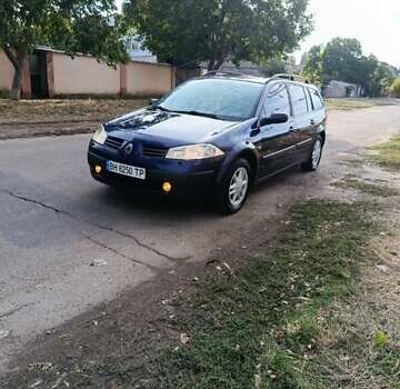 Синий Рено Меган, объемом двигателя 1.6 л и пробегом 250 тыс. км за 4000 $, фото 7 на Automoto.ua