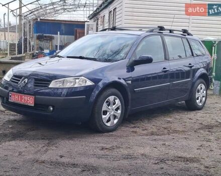 Синий Рено Меган, объемом двигателя 1.6 л и пробегом 198 тыс. км за 4599 $, фото 6 на Automoto.ua