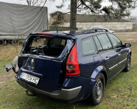 Синий Рено Меган, объемом двигателя 2 л и пробегом 280 тыс. км за 2450 $, фото 4 на Automoto.ua