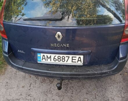 Рено Меган 2004 у Романове на Automoto.ua Синій Рено Меган, об'ємом двигуна 1 л та пробігом 260 тис. км за 4950 $, фото 3 на Automoto.ua