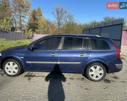 Синий Рено Меган, объемом двигателя 1.6 л и пробегом 270 тыс. км за 4500 $, фото 3 на Automoto.ua