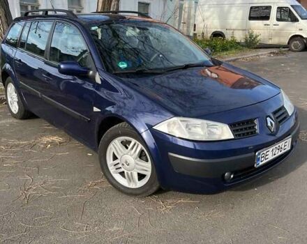 Синий Рено Меган, объемом двигателя 1.6 л и пробегом 166 тыс. км за 4500 $, фото 6 на Automoto.ua