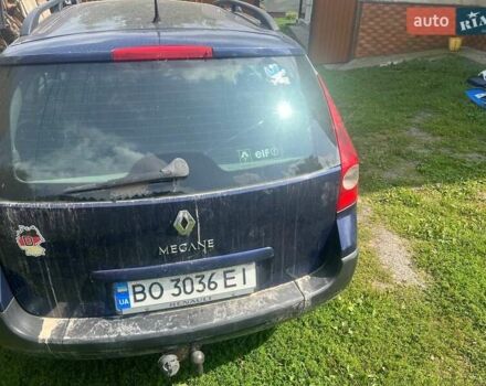 Синий Рено Меган, объемом двигателя 1.6 л и пробегом 270 тыс. км за 1800 $, фото 5 на Automoto.ua