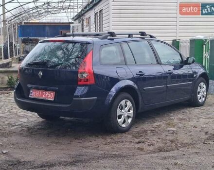 Синий Рено Меган, объемом двигателя 1.6 л и пробегом 198 тыс. км за 4599 $, фото 8 на Automoto.ua
