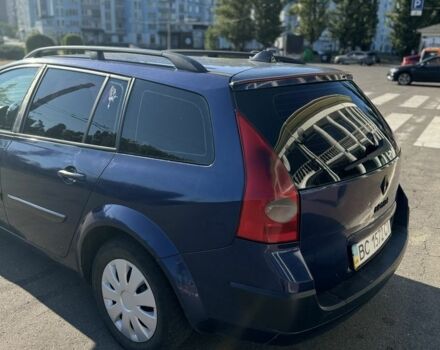 Синий Рено Меган, объемом двигателя 1.5 л и пробегом 300 тыс. км за 4000 $, фото 3 на Automoto.ua