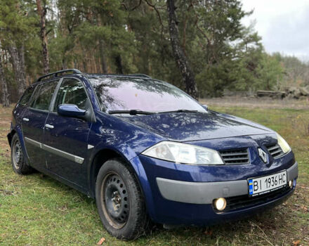 Синий Рено Меган, объемом двигателя 2 л и пробегом 280 тыс. км за 2450 $, фото 2 на Automoto.ua