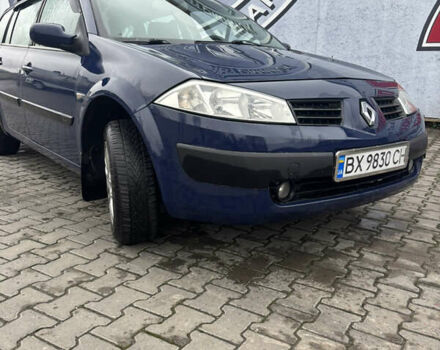 Синий Рено Меган, объемом двигателя 1.5 л и пробегом 210 тыс. км за 4800 $, фото 1 на Automoto.ua
