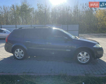 Синий Рено Меган, объемом двигателя 1.6 л и пробегом 270 тыс. км за 4500 $, фото 4 на Automoto.ua