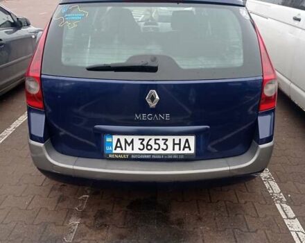 Синій Рено Меган, об'ємом двигуна 1.6 л та пробігом 220 тис. км за 4000 $, фото 3 на Automoto.ua