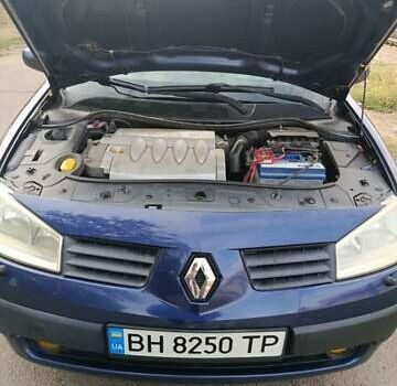 Синий Рено Меган, объемом двигателя 1.6 л и пробегом 250 тыс. км за 4000 $, фото 25 на Automoto.ua