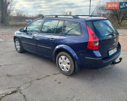 Синий Рено Меган, объемом двигателя 1.6 л и пробегом 377 тыс. км за 3950 $, фото 3 на Automoto.ua