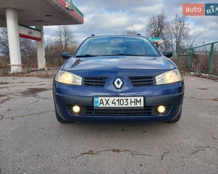 Синий Рено Меган, объемом двигателя 1.6 л и пробегом 377 тыс. км за 3950 $, фото 6 на Automoto.ua