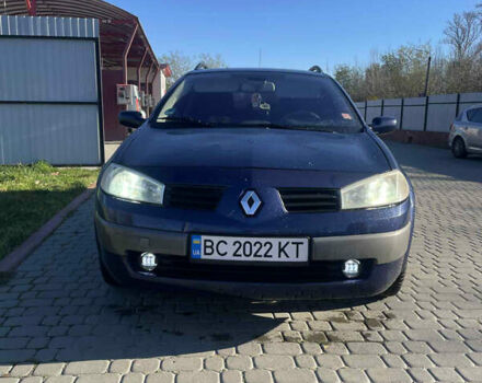 Синий Рено Меган, объемом двигателя 1.6 л и пробегом 270 тыс. км за 4500 $, фото 1 на Automoto.ua