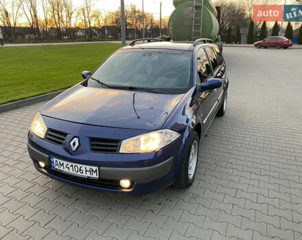 Синий Рено Меган, объемом двигателя 1.87 л и пробегом 376 тыс. км за 4400 $, фото 4 на Automoto.ua