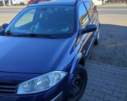 Синий Рено Меган, объемом двигателя 2 л и пробегом 235 тыс. км за 5200 $, фото 1 на Automoto.ua