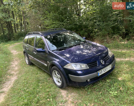Синий Рено Меган, объемом двигателя 1.87 л и пробегом 363 тыс. км за 4350 $, фото 2 на Automoto.ua