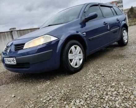 Синий Рено Меган, объемом двигателя 1.46 л и пробегом 304 тыс. км за 4200 $, фото 4 на Automoto.ua