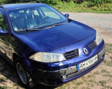 Синій Рено Меган, об'ємом двигуна 1.9 л та пробігом 370 тис. км за 4500 $, фото 15 на Automoto.ua