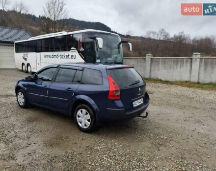 Синий Рено Меган, объемом двигателя 1.46 л и пробегом 304 тыс. км за 4200 $, фото 11 на Automoto.ua