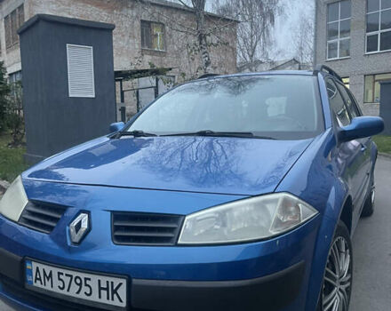 Синій Рено Меган, об'ємом двигуна 1.6 л та пробігом 321 тис. км за 3850 $, фото 6 на Automoto.ua