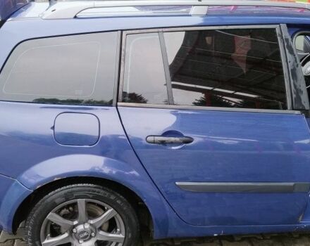 Синий Рено Меган, объемом двигателя 1.5 л и пробегом 245 тыс. км за 3800 $, фото 3 на Automoto.ua