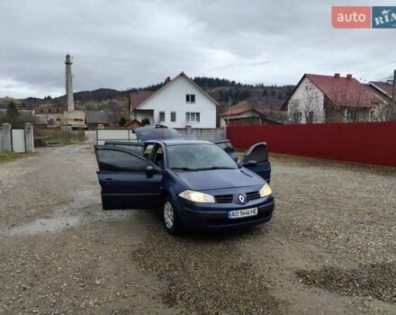 Синий Рено Меган, объемом двигателя 1.46 л и пробегом 304 тыс. км за 4200 $, фото 15 на Automoto.ua