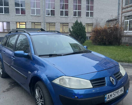 Синій Рено Меган, об'ємом двигуна 1.6 л та пробігом 321 тис. км за 3850 $, фото 5 на Automoto.ua