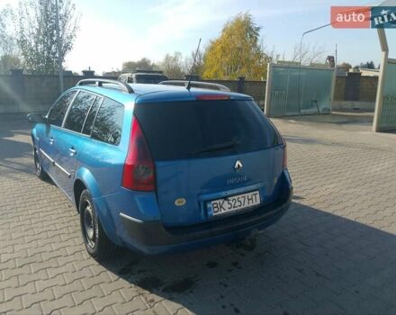 Синий Рено Меган, объемом двигателя 1.87 л и пробегом 330 тыс. км за 4200 $, фото 20 на Automoto.ua