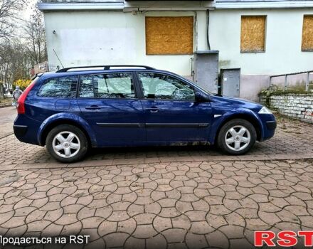 Синий Рено Меган, объемом двигателя 1.9 л и пробегом 242 тыс. км за 3800 $, фото 3 на Automoto.ua