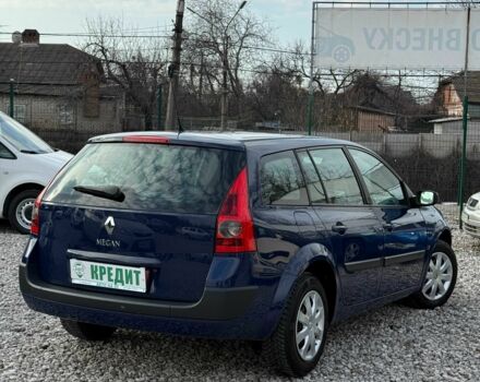 Синий Рено Меган, объемом двигателя 1.4 л и пробегом 198 тыс. км за 5300 $, фото 1 на Automoto.ua