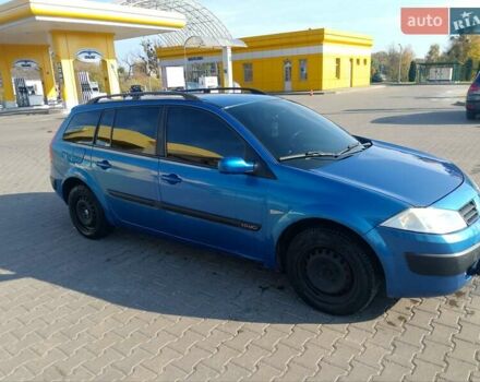 Синий Рено Меган, объемом двигателя 1.87 л и пробегом 330 тыс. км за 4200 $, фото 18 на Automoto.ua