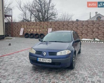 Синий Рено Меган, объемом двигателя 1.39 л и пробегом 300 тыс. км за 3850 $, фото 2 на Automoto.ua