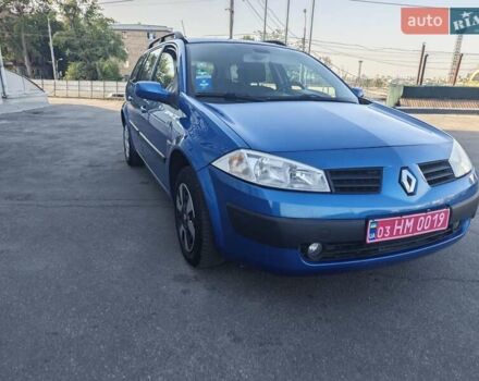 Синій Рено Меган, об'ємом двигуна 1.6 л та пробігом 190 тис. км за 5150 $, фото 7 на Automoto.ua