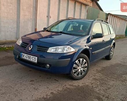 Синий Рено Меган, объемом двигателя 1.6 л и пробегом 205 тыс. км за 3650 $, фото 10 на Automoto.ua