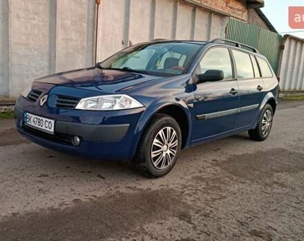 Синий Рено Меган, объемом двигателя 1.6 л и пробегом 205 тыс. км за 3650 $, фото 25 на Automoto.ua