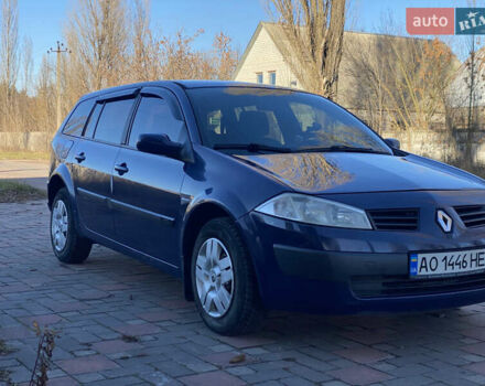 Синий Рено Меган, объемом двигателя 1.5 л и пробегом 304 тыс. км за 3900 $, фото 1 на Automoto.ua